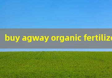 buy agway organic fertilizer